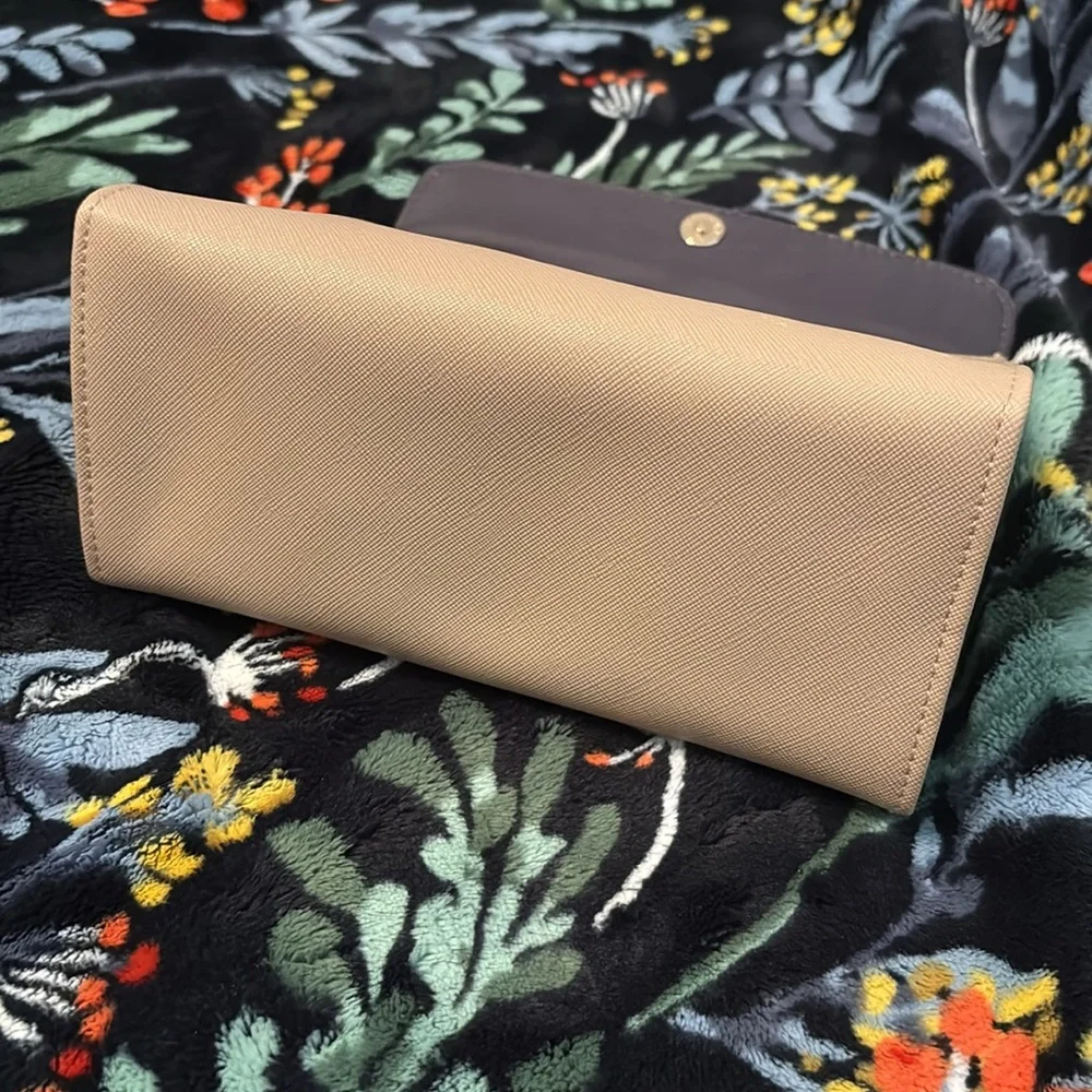 Elegant Tan True Botanicals makeup cosmetic tote bag